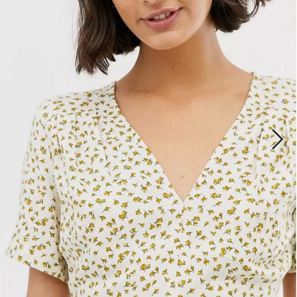 ONLY Floral Mini Skater Dress - Picture 4 of 13